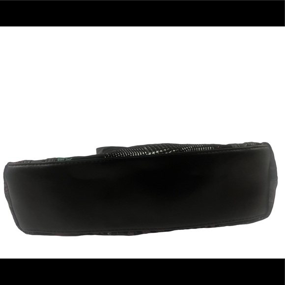 Stefan Collection Purse W-10073 Shimmering Black Multicolor NWOT - Picture 4 of 6